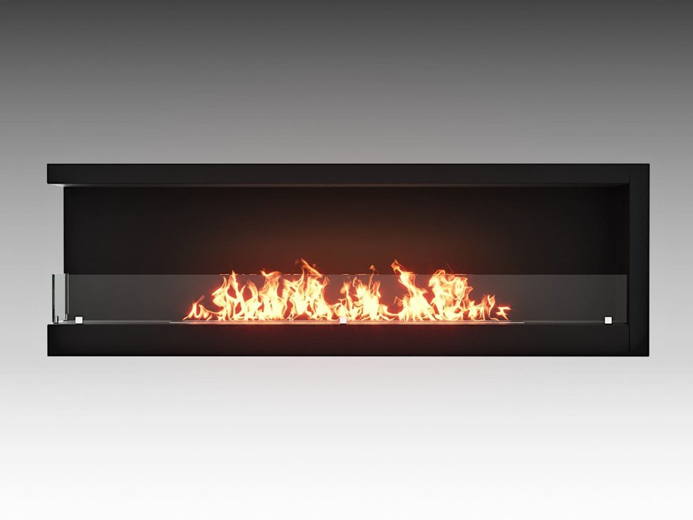 Встроенный биокамин Lux Fire Угловой 1500 SL левый угол — фото 4