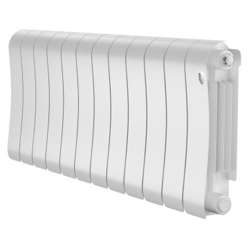 Биметаллический радиатор отопления Royal Thermo Infinity 300 12 секций Bianco Traffico