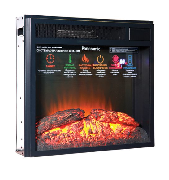 Каминокомплект Interflame Виелтон с очагом Foton 23 FX бежевый