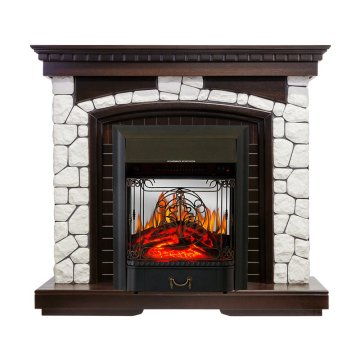 Каминокомплект Royal Flame Glasgow с очагом Majestic FX M Black
