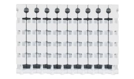 Алюминиевый радиатор отопления Fondital 350/100 Calidor Super B4 (10 секций)