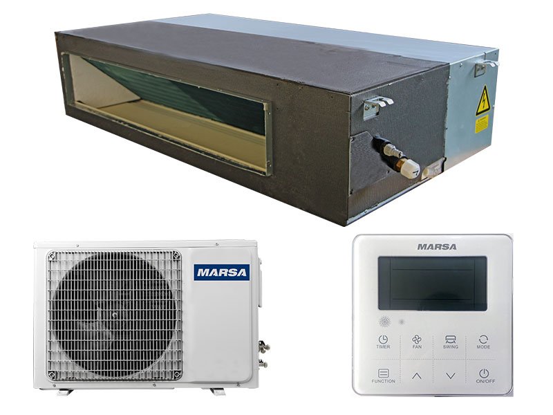 Канальная сплит-система Marsa MRK-24BHA2N/MRK-24HA2NE-W Optimal — фото 4