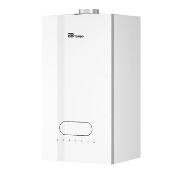 Настенный газовый котел E8 tempo GMB24W (белая стеклянная панель)