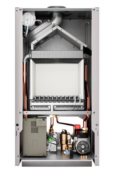 Настенный газовый котел E8 tempo GMB24W (белая стеклянная панель)