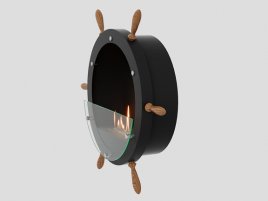 Настенный биокамин Lux Fire Капитан 500 Н XS