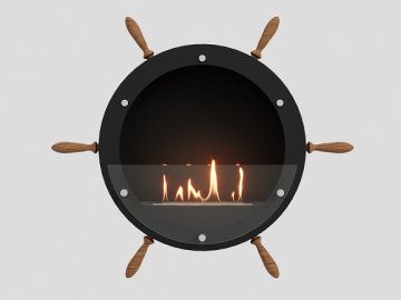 Настенный биокамин Lux Fire Капитан 500 Н XS