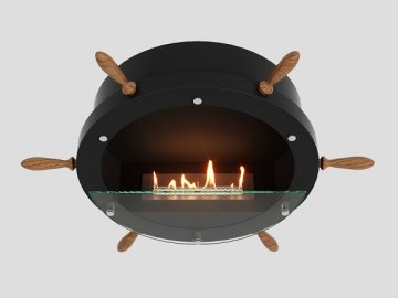 Настенный биокамин Lux Fire Капитан 500 Н XS