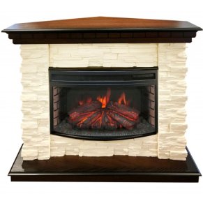 Каминокомплект RealFlame Elford Corner 25 с очагом Firefield 25 S IR