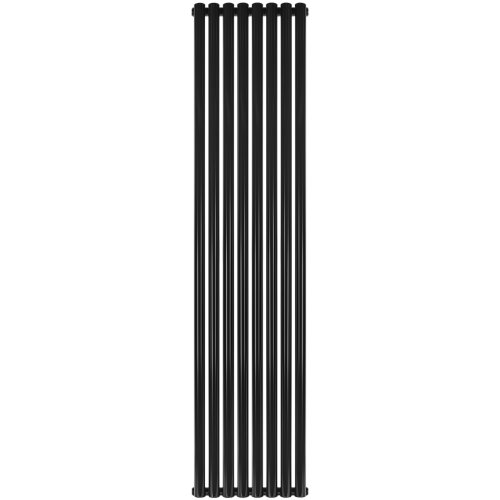 Стальной трубчатый радиатор Stout Tube Round R40 1-1750-8 RAL9005 — фото 2