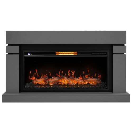 Каминокомплект Firelight Lindos 42/40/36 + очаг Electrolux EFP/P-4220LS светло-серый р/в — фото 1