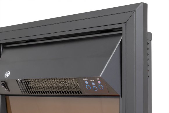 Каминокомплект Royal Flame California STD CRM (Разборный) с очагом Aspen Black санд сноу