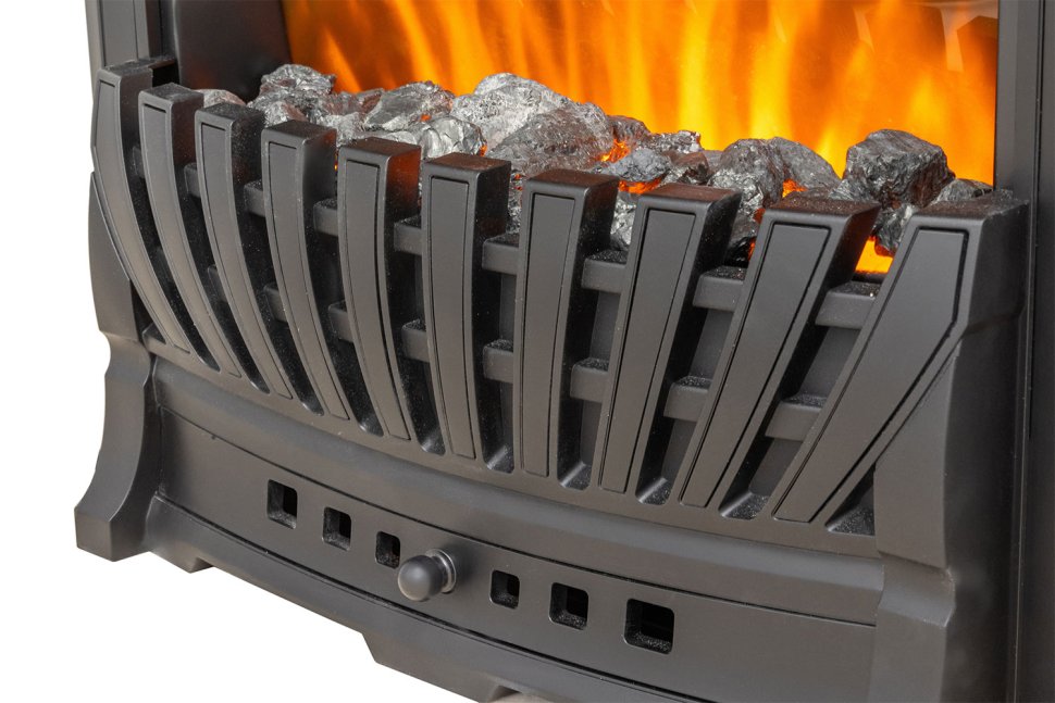 Каминокомплект Royal Flame California STD CRM (Разборный) с очагом Aspen Black санд сноу