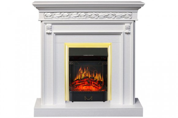 Каминокомплект Royal Flame Valletta c очагом Majestic FX Brass