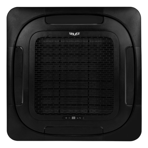 Изображение товара Кассетная сплит-система Shuft SFLC_C-48HN1_V2_BL черная панель для крупного бизнеса