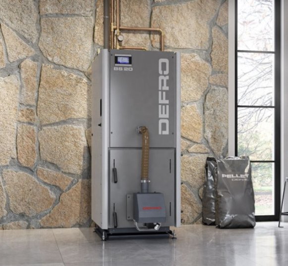 Напольный твердотопливный котел Defro Bioslim 20