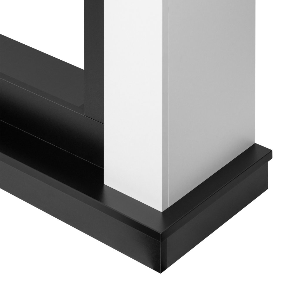 Каминокомплект Firelight Canto Long с очагом Electrolux Infinity EFP/P-1600ULS белый/черный — фото 5
