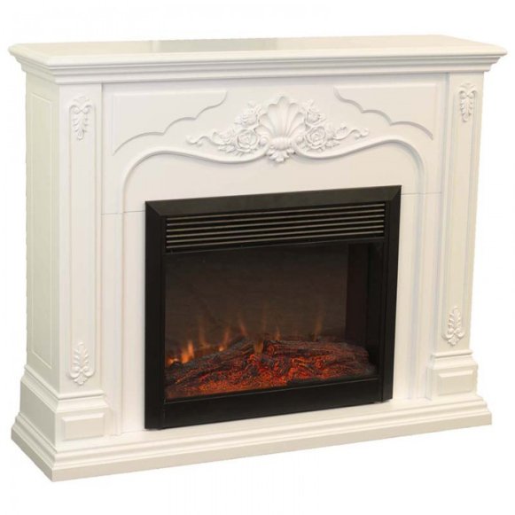 Каминокомплект RealFlame Victoria 26 WT с очагом Moonblaze Deluxe