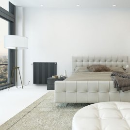 Биметаллический радиатор отопления Royal Thermo PianoForte 500 VD 10 секций Noir Sable