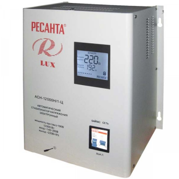 Стабилизатор напряжения Ресанта LUX АСН-12000Н/1-Ц