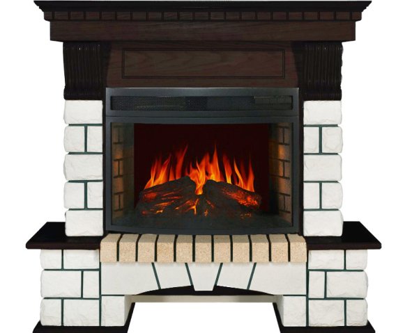 Изображение товара Каминокомплект Royal Flame Pierre Luxe c очагом Dioramic 25 FX