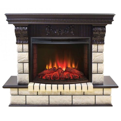 Каминокомплект RealFlame Gracia 25'5/24 AO с очагом Evrika 25,5 LED