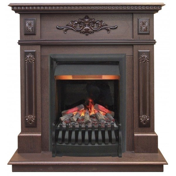 Каминокомплект RealFlame Lilian STD/EUG DN с очагом 3D Oregan