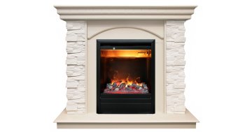 Каминокомплект RealFlame Elford STD/EUG/25'5/HL WT с очагом 3D Olympic
