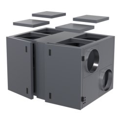 Приточно-вытяжная установка Zilon ZPVR-N 3200 UER EC A