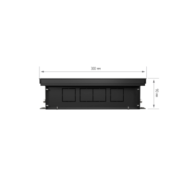 Внутрипольный конвектор Royal Thermo Atrium 90/300/3000-DG-U-NA