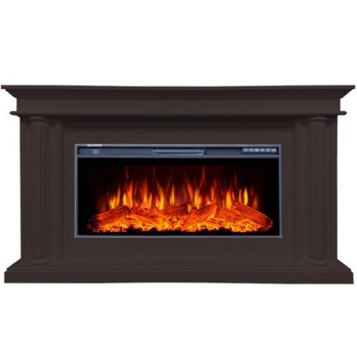 Каминокомплект Interflame Элеганс с очагом FreeSpace 40 LED FX QZ темный дуб — фото 1