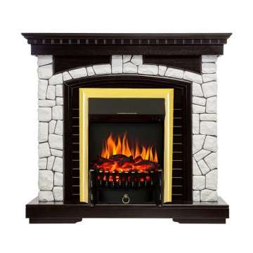 Каминокомплект Royal Flame Glasgow с очагом Fobos FX Brass