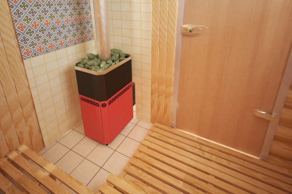 Печь отопительная Теплодар Русь-18 Л Профи