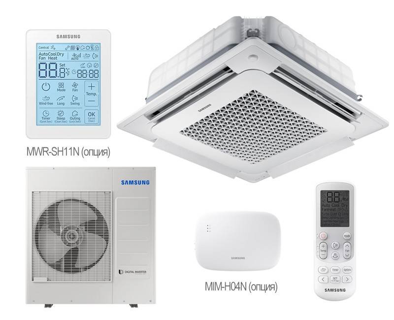 Кассетная сплит-система Samsung AC100NN4DKH/EU/AC100BXADEH/AF
