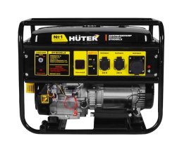 Бензиновый электрогенератор Huter DY8000LX