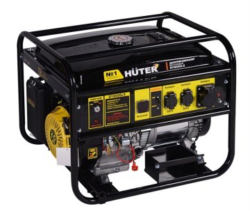 Бензиновый электрогенератор Huter DY8000LX