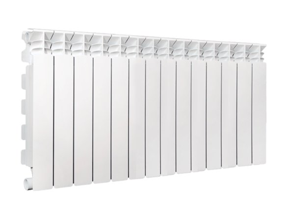 Изображение товара Алюминиевый радиатор Fondital Ardente C2 Plus 500/100, 14 секций, белый