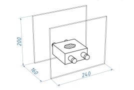 Настольный биокамин Lux Fire София S КН-0017S-02