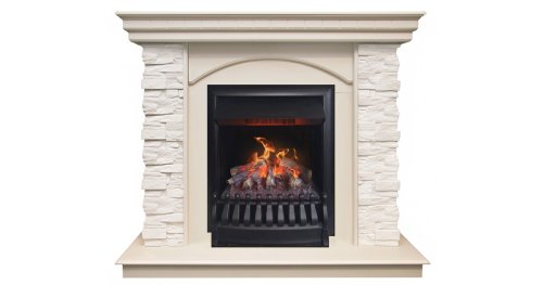 Каминокомплект RealFlame Elford STD/EUG/25'5/HL WT с очагом 3D Oregan