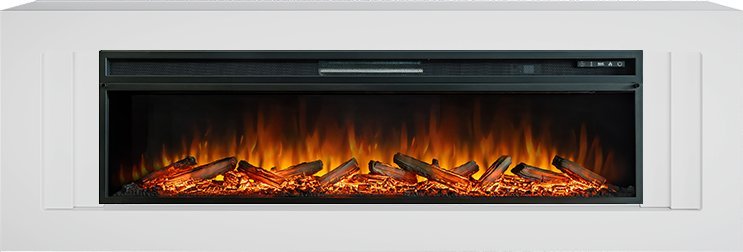 Каминокомплект Royal Flame Line (Разборный) с очагом Vision 60 LOG LED белый (Высота 645 мм) — фото 1