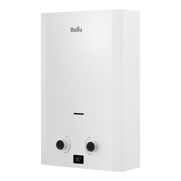 Изображение товара Газовый проточный водонагреватель Ballu GWH 10 Fiery, 10 л/мин, настенный