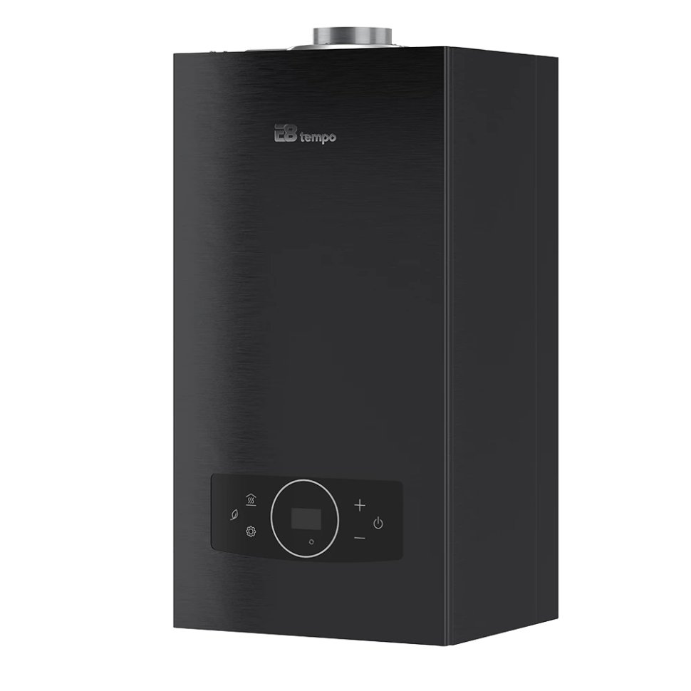 Настенный газовый котел E8 tempo GMA24W (черная металлическая панель)