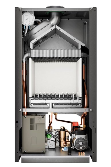 Настенный газовый котел E8 tempo GMA24W (черная металлическая панель)