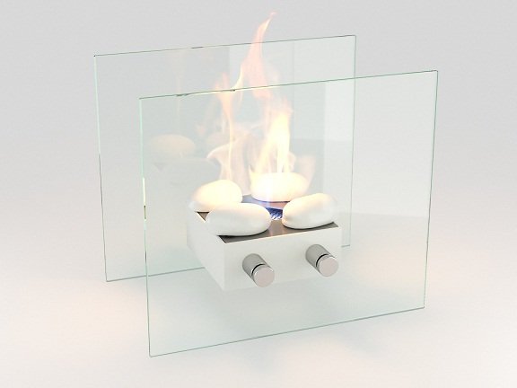 Изображение товара Настольный биокамин Lux Fire София M КН-0016-01 с имитацией огня и тепловой мощностью 1.27 кВт