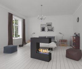 Биокамин напольный Zefire Magnate