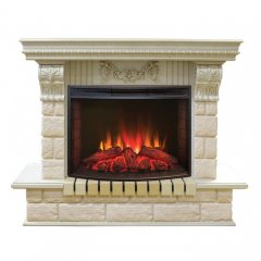 Каминокомплект RealFlame Gracia 25&#039;5/24 WT с очагом Evrika 25,5 LED