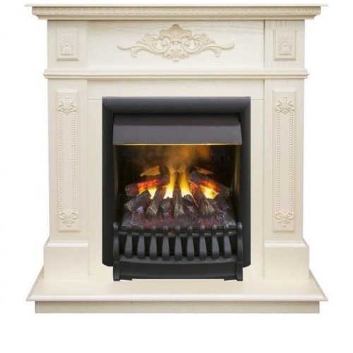 Каминокомплект RealFlame Lilian STD/EUG WT с очагом 3D Oregan Каминокомплект RealFlame Lilian STD/EUG WT с очагом 3D Oregan