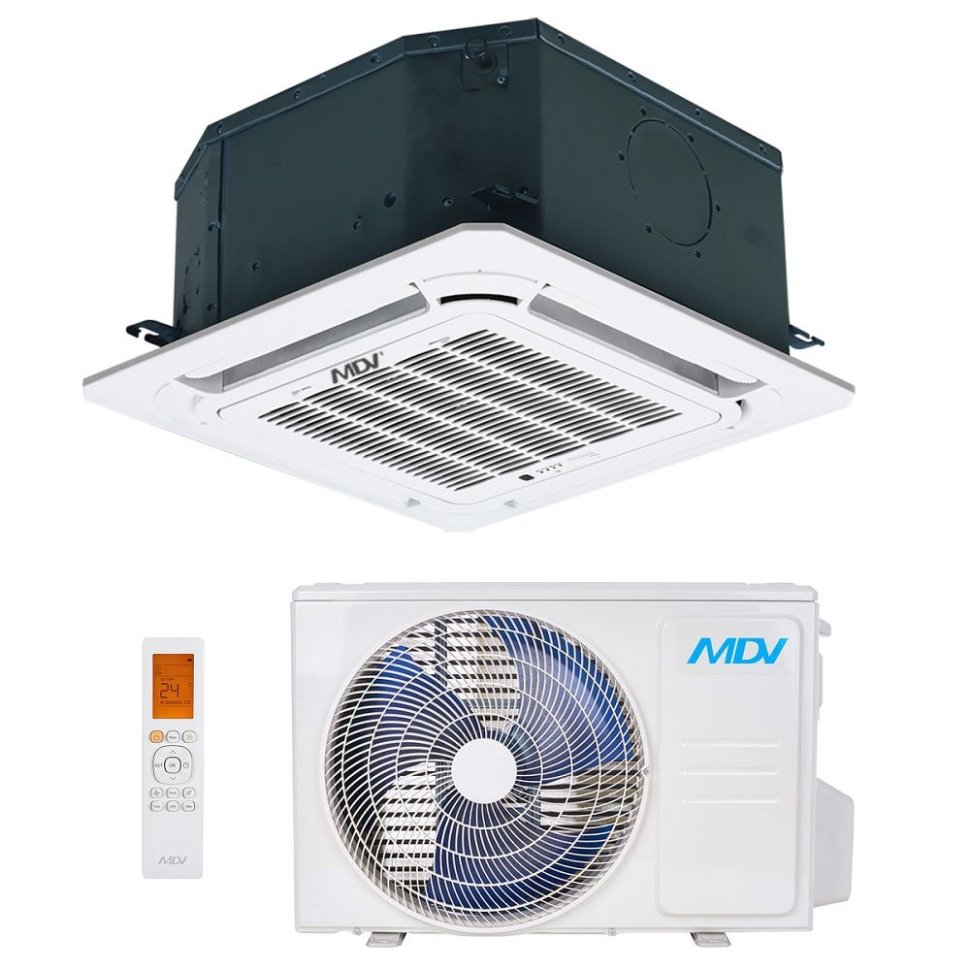 Кассетная сплит-система MDV MDCA4I-12HRFN8/T-MBQ4-03E/MDOAG-12HDN8 — фото 3