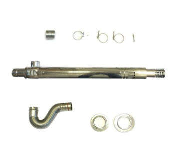 Коаксиальный дымоход Rinnai STRIGHT CMF S-type 1000L (D75/100)