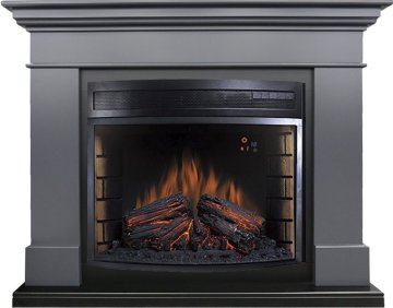 Каминокомплект Royal Flame California серый графит с очагом Dioramic 28 LED FX