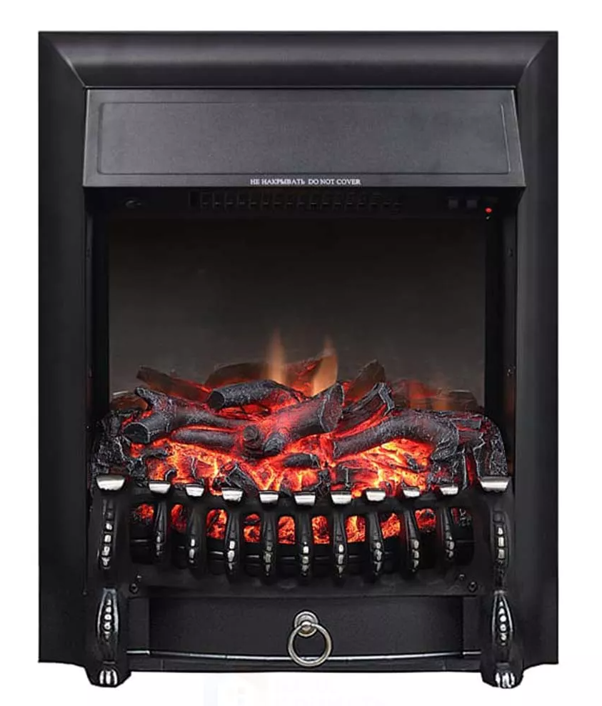 Каминокомплект Хорошие Камины Марс с очагом Royal Flame Fobos FX Black сосна — фото 5